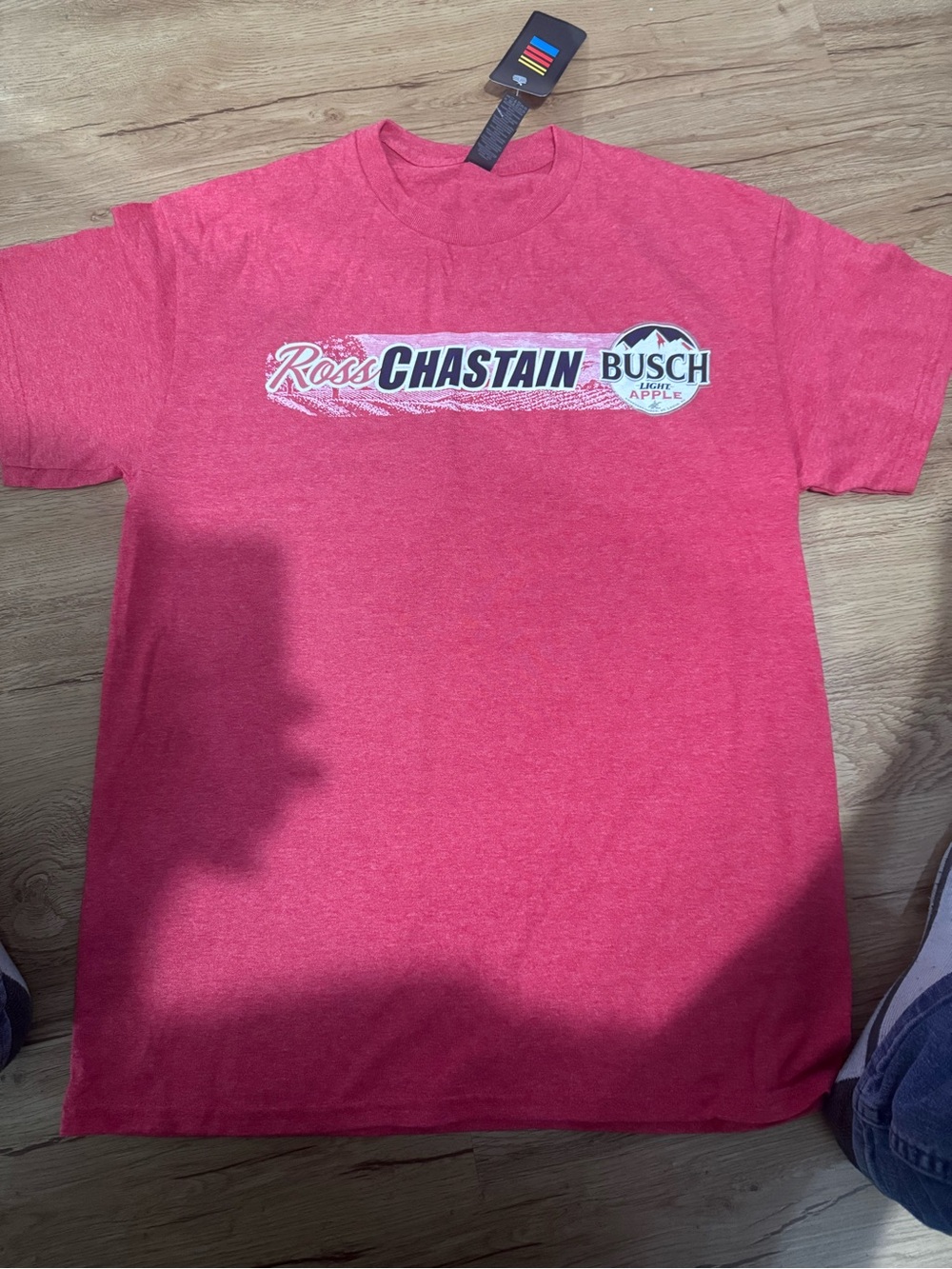 Nascar Ross Chastain Busch Apple Pink Graphic Tee